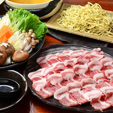 ◆ウインターセール12月1月2月限定◆　夕食付プラン　お部屋で楽しむ県産アグー豚肉のしゃぶしゃぶ鍋
